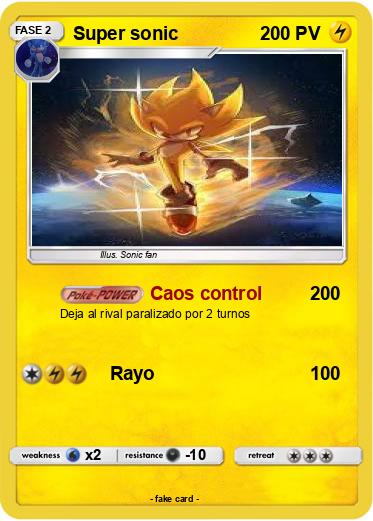 Pokemon Super sonic
