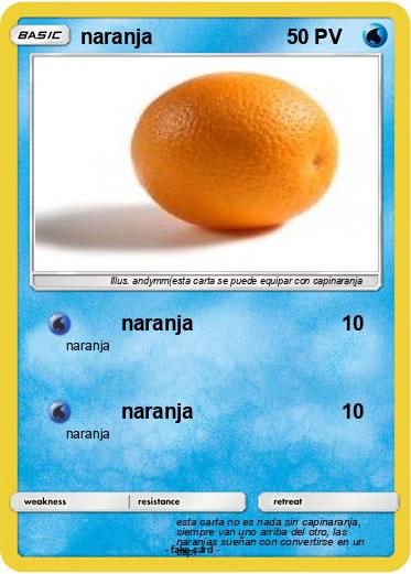 Pokemon naranja