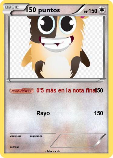 Pokemon 150 puntos