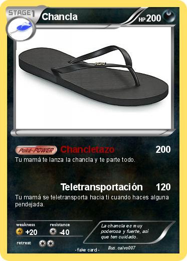 Pokemon Chancla