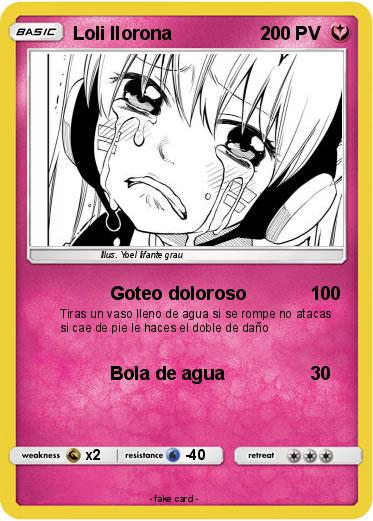 Pokemon Loli llorona