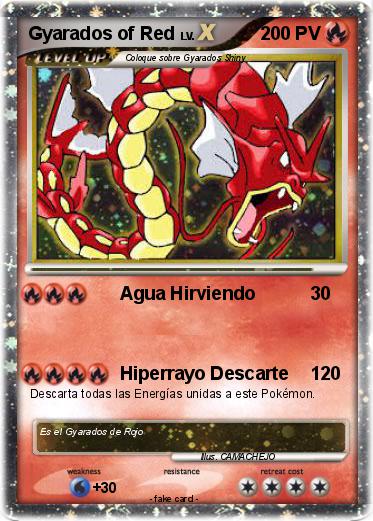 Pokemon Gyarados of Red