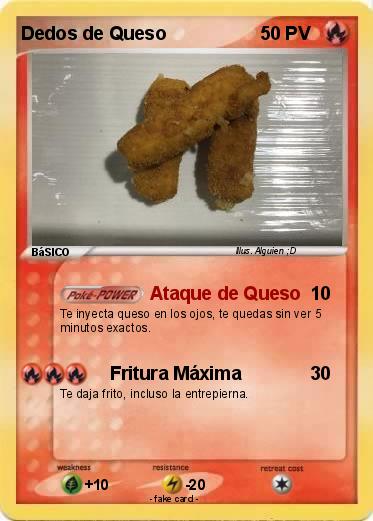 Pokemon Dedos de Queso