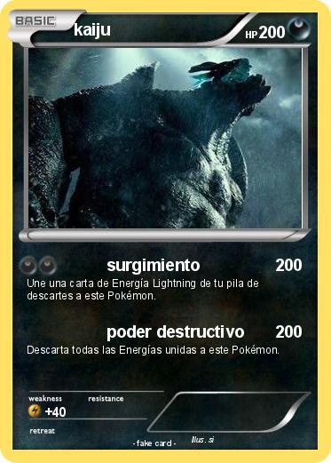 Pokemon kaiju