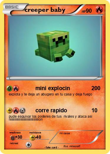 Pokemon creeper baby