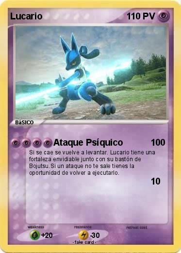 Pokemon Lucario