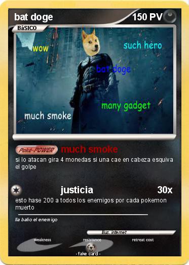 Pokemon bat doge