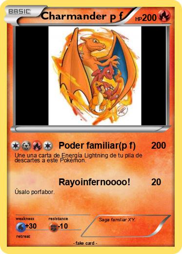 Pokemon Charmander p f