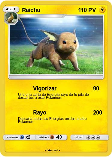 Pokemon Raichu