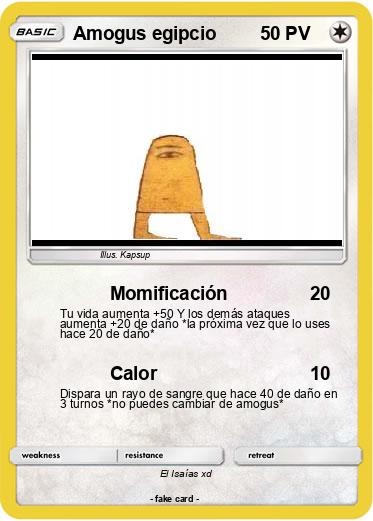 Pokemon Amogus egipcio