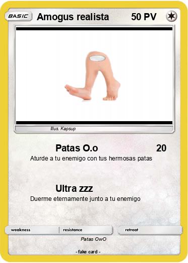 Pokemon Amogus realista