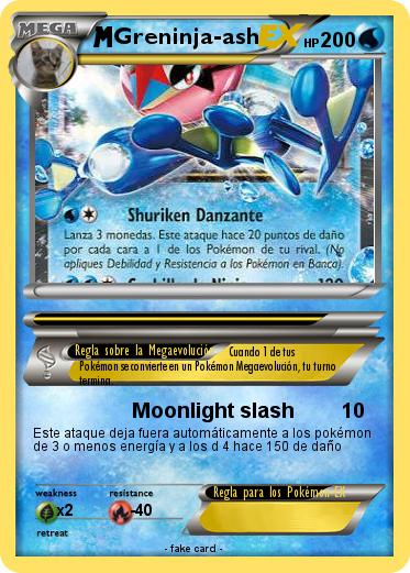 Pokemon Greninja-ash