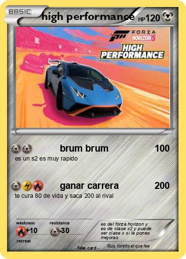 Pokemon high performance