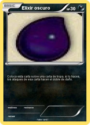 Pokemon Elixir oscuro