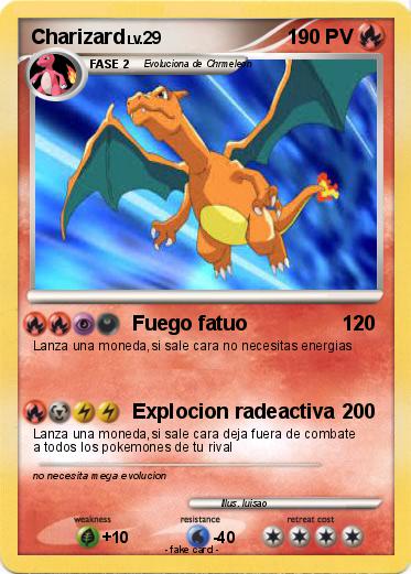 Pokemon Charizard