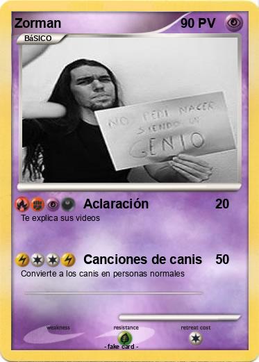 Pokemon Zorman