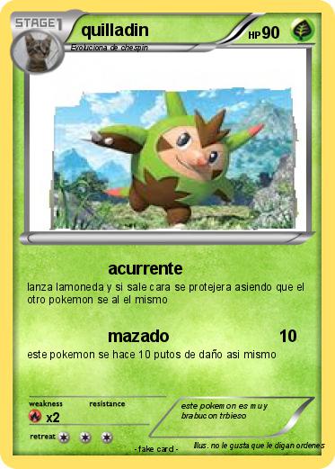 Pokemon quilladin