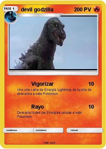Pokemon devil godzilla