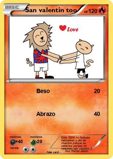 Pokemon San valentin too