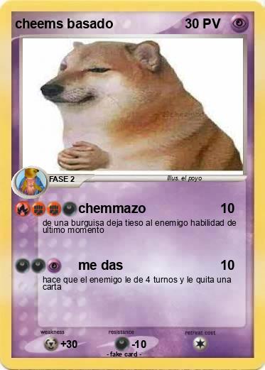 Pokemon cheems basado