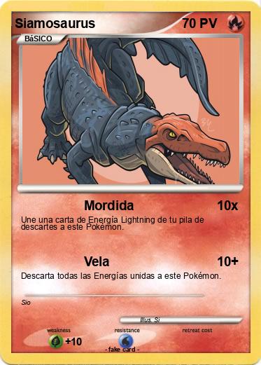 Pokemon Siamosaurus