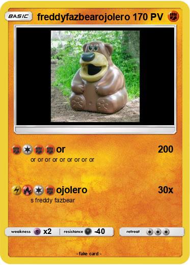Pokemon freddyfazbearojolero