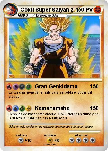 Pokemon Goku Super Saiyan 2