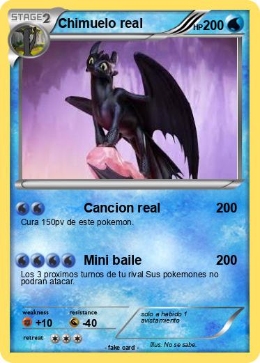Pokemon Chimuelo real