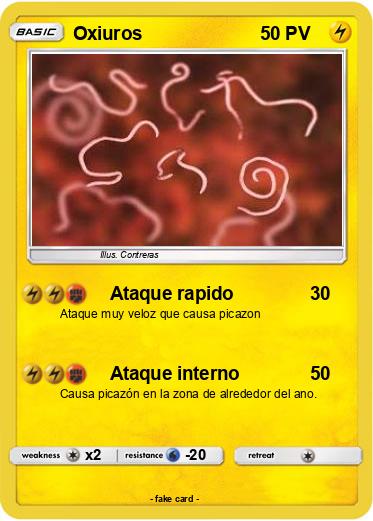 Pokemon Oxiuros