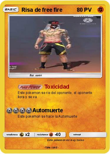 Pokemon Risa de free fire