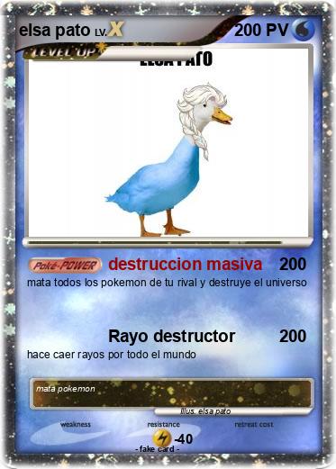 Pokemon elsa pato