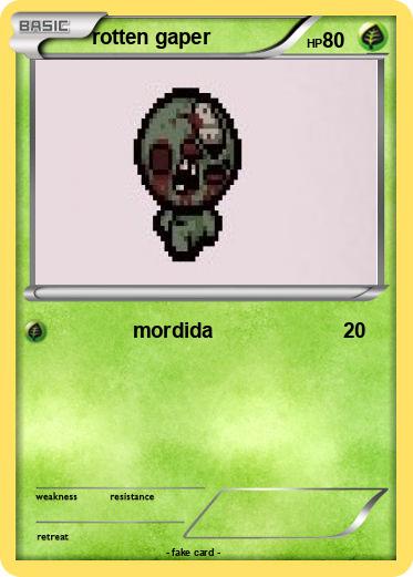Pokemon rotten gaper