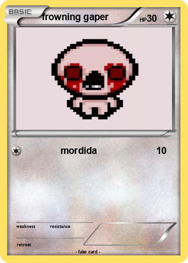 Pokemon frowning gaper