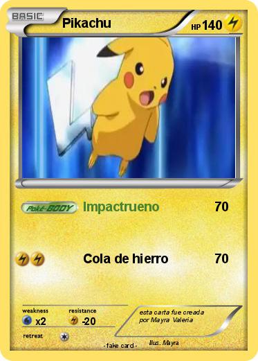 Pokemon Pikachu