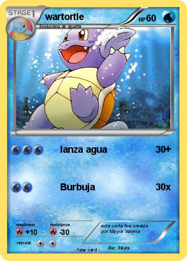 Pokemon wartortle