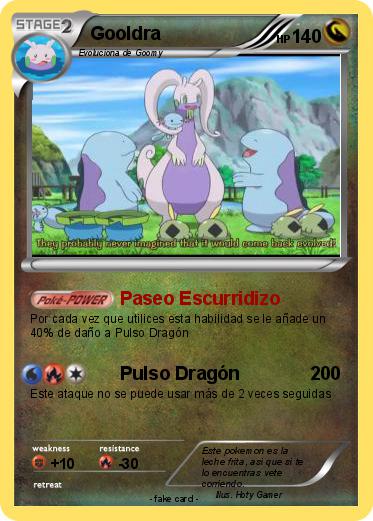 Pokemon Gooldra
