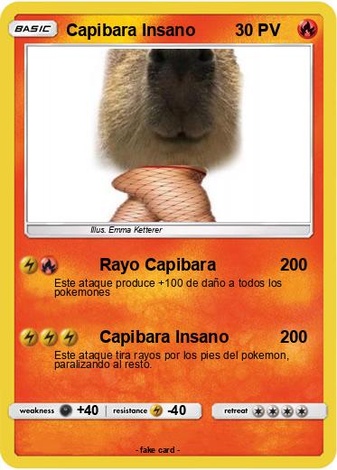 Pokemon Capibara Insano