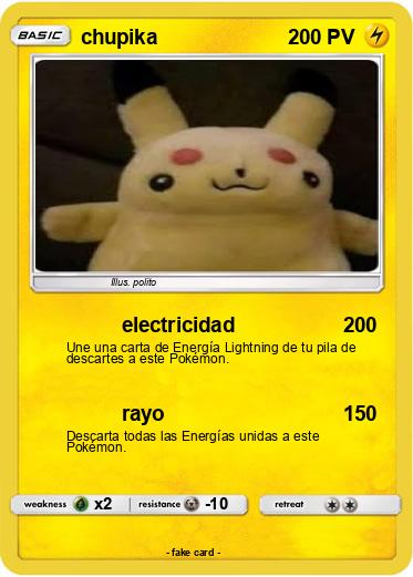 Pokemon chupika