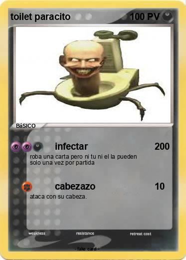 Pokemon toilet paracito