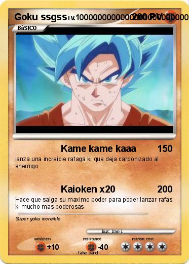 Pokemon Goku ssgss