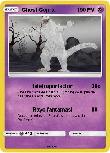 Pokemon Ghost Gojira