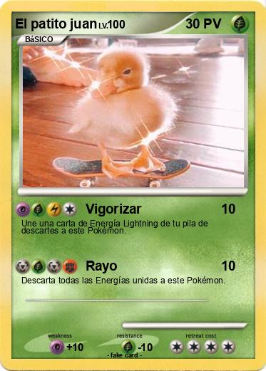 Pokemon El patito juan