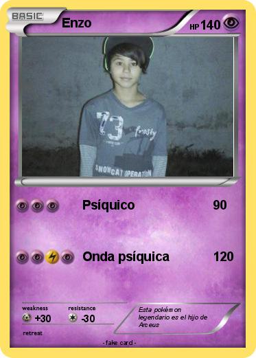 Pokemon Enzo