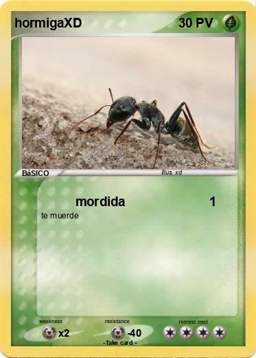 Pokemon hormigaXD