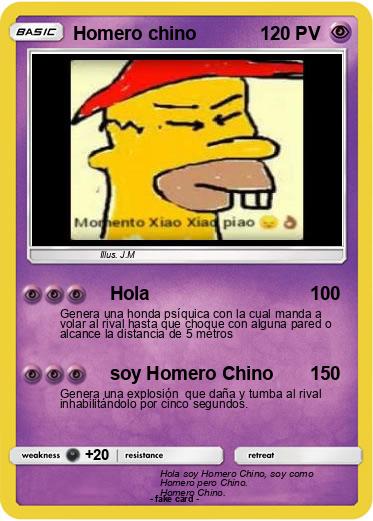 Pokemon Homero chino