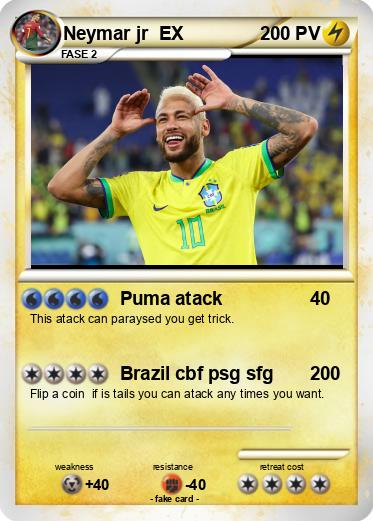 Pokemon Neymar jr  EX