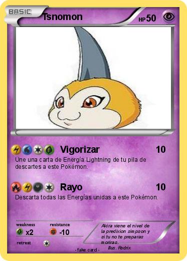 Pokemon Tsnomon