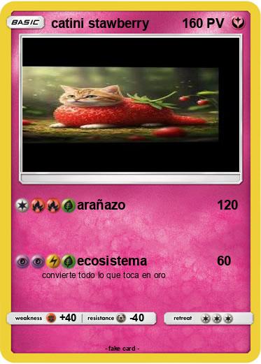 Pokemon catini stawberry