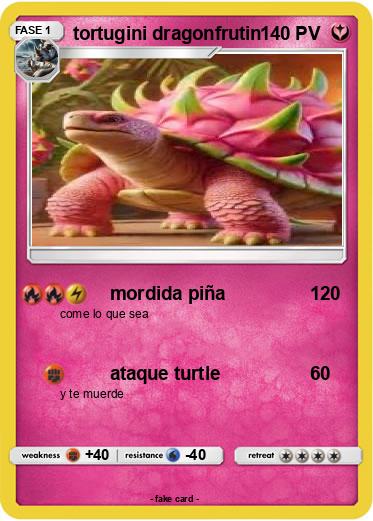 Pokemon tortugini dragonfrutin
