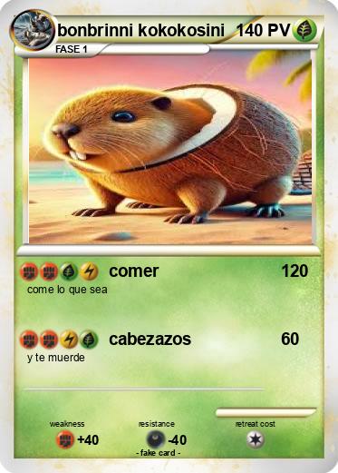 Pokemon bonbrinni kokokosini